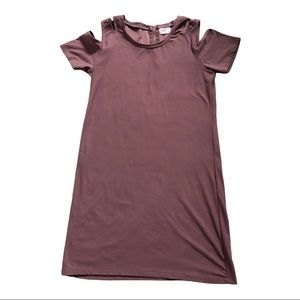 NWOT Glitz Soft Little Mauve Dress.